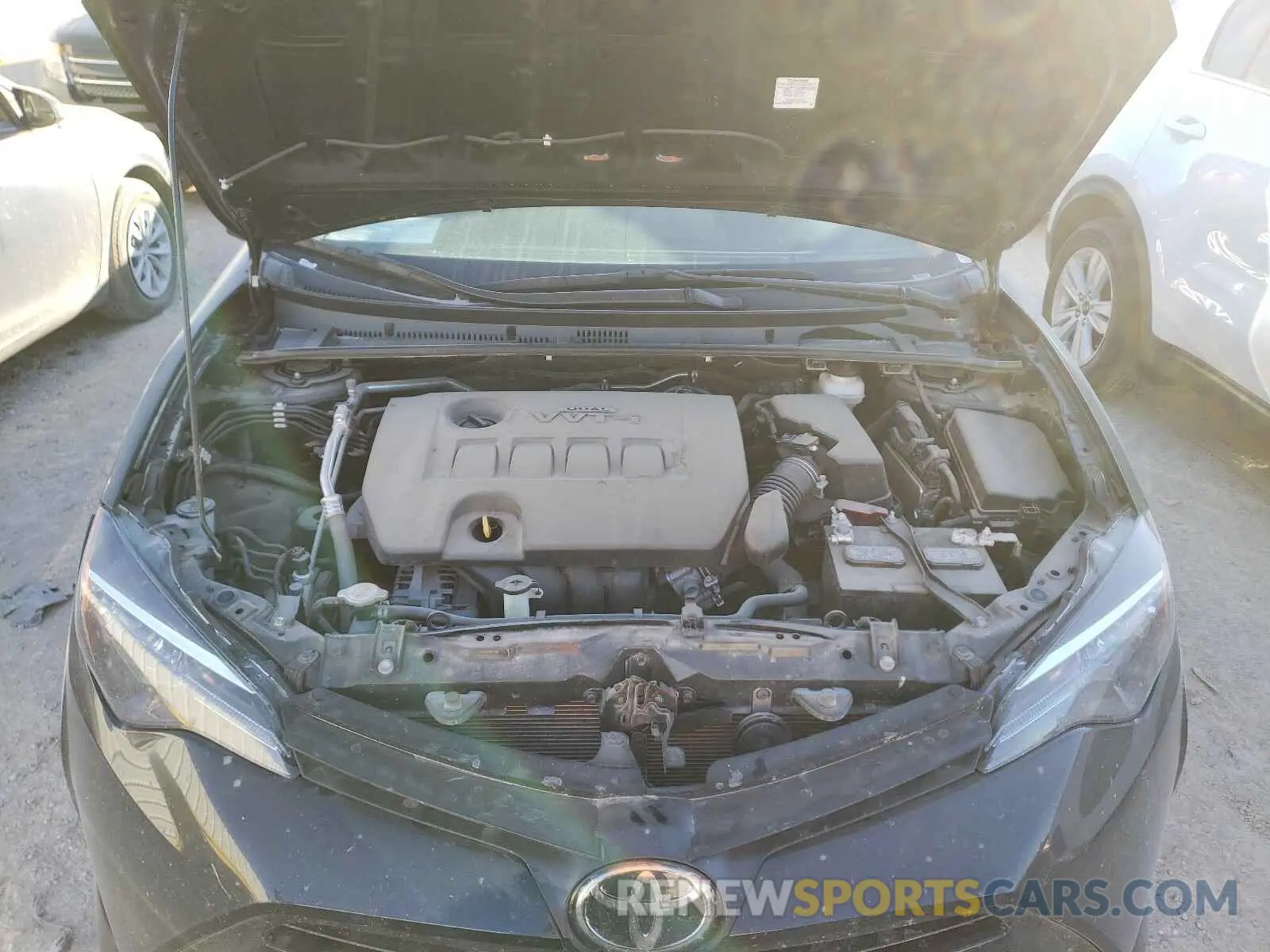 7 Photograph of a damaged car 5YFBURHE0KP899405 TOYOTA COROLLA 2019