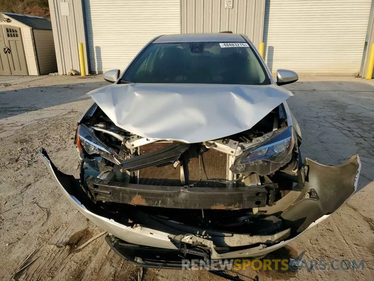 5 Photograph of a damaged car 5YFBURHE0KP900343 TOYOTA COROLLA 2019