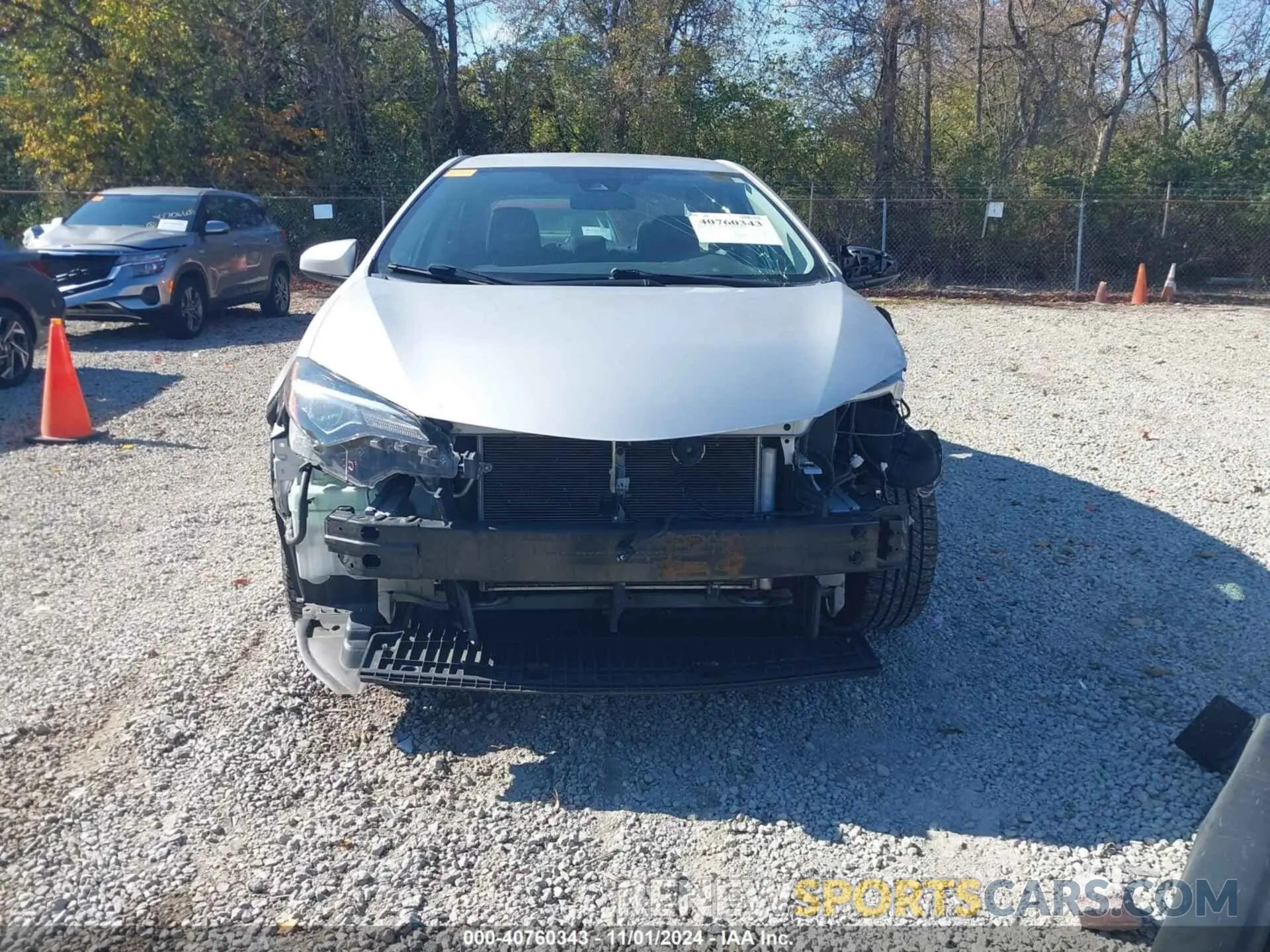 13 Photograph of a damaged car 5YFBURHE0KP905770 TOYOTA COROLLA 2019