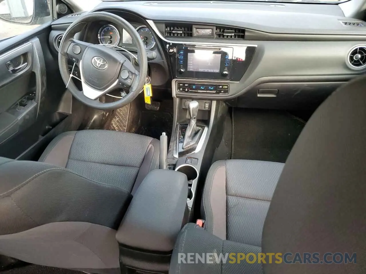 8 Photograph of a damaged car 5YFBURHE0KP907843 TOYOTA COROLLA 2019