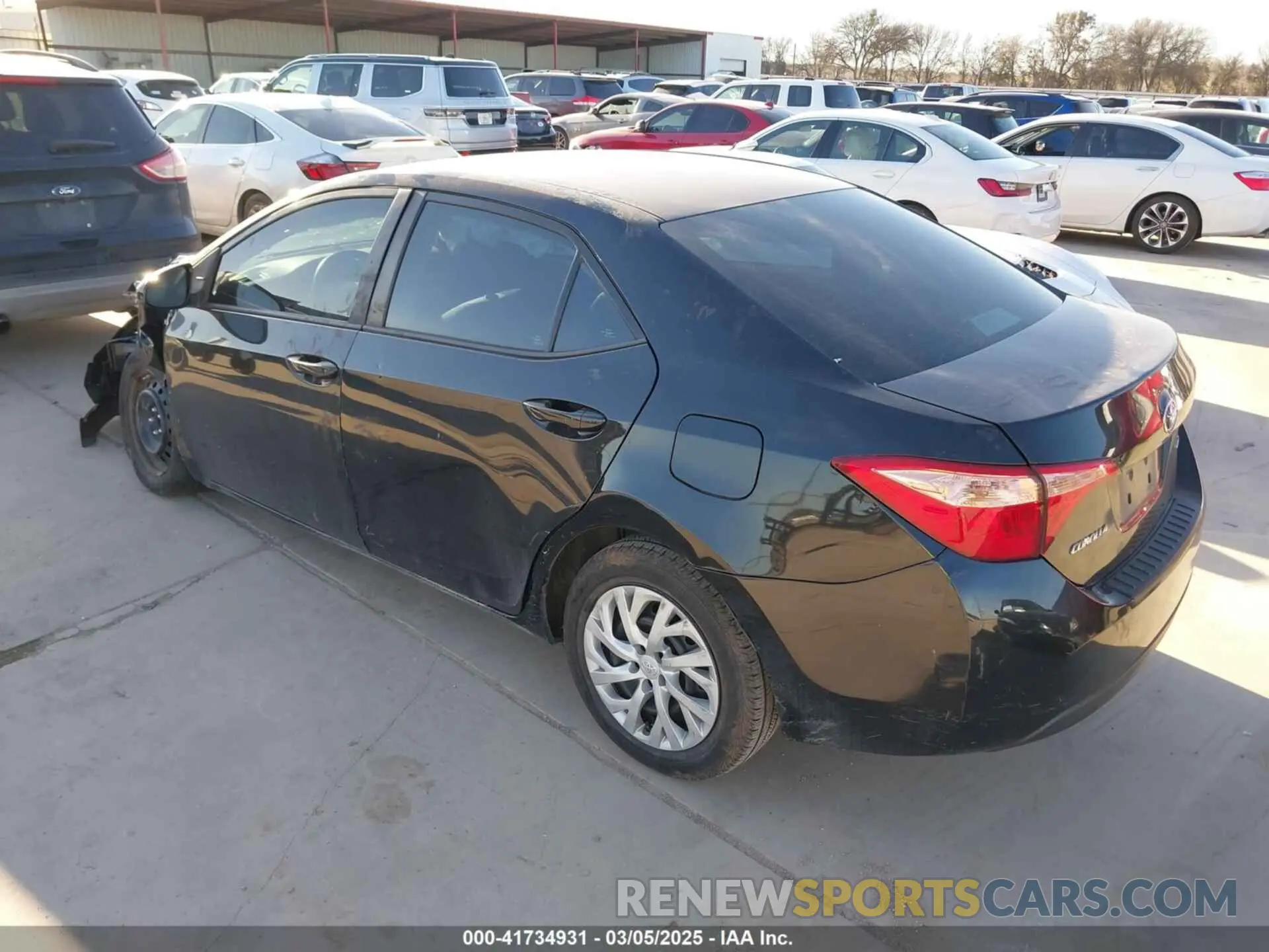 3 Фотография поврежденного автомобиля 5YFBURHE0KP912699 TOYOTA COROLLA 2019