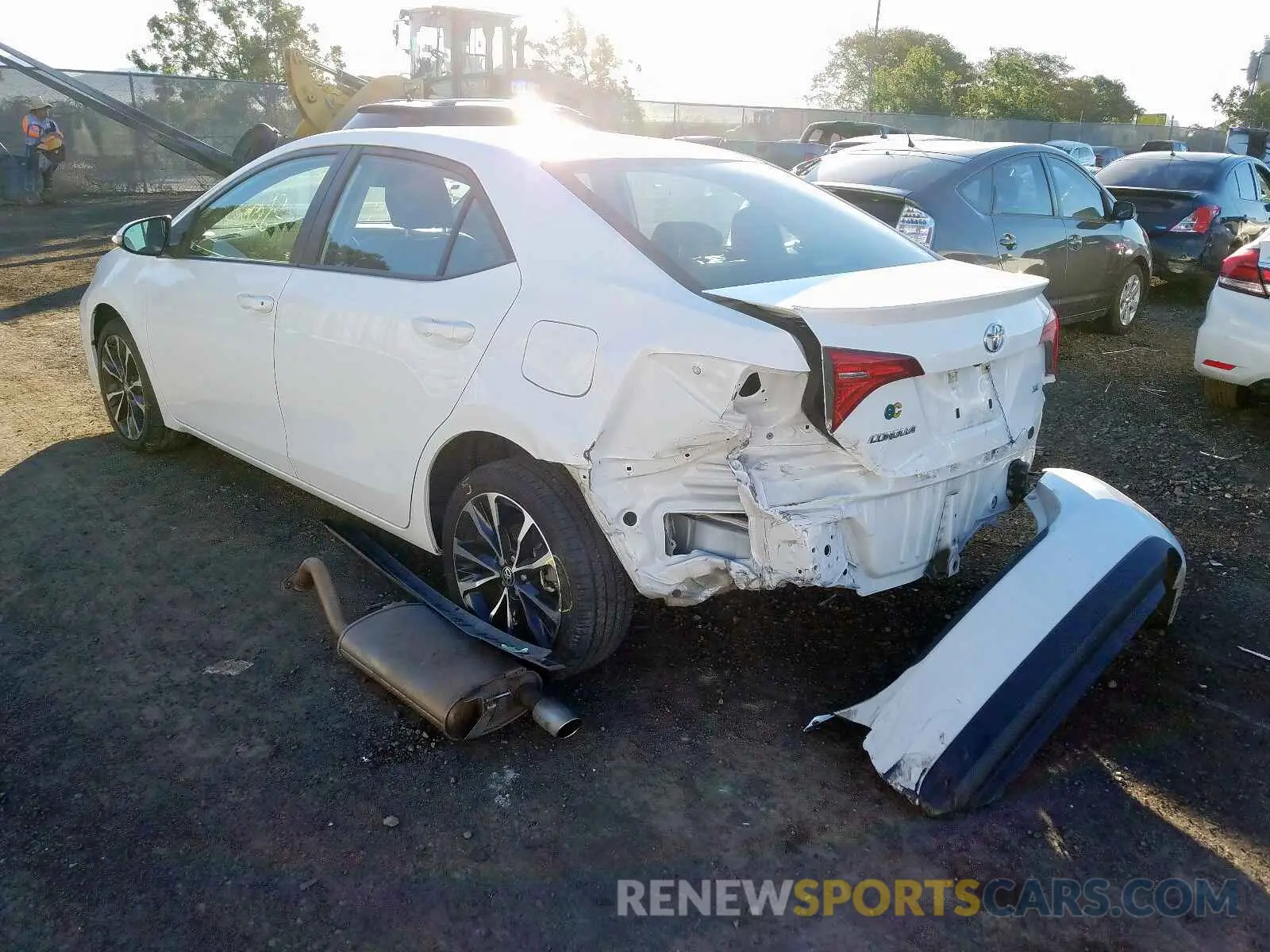 3 Photograph of a damaged car 5YFBURHE0KP916980 TOYOTA COROLLA 2019