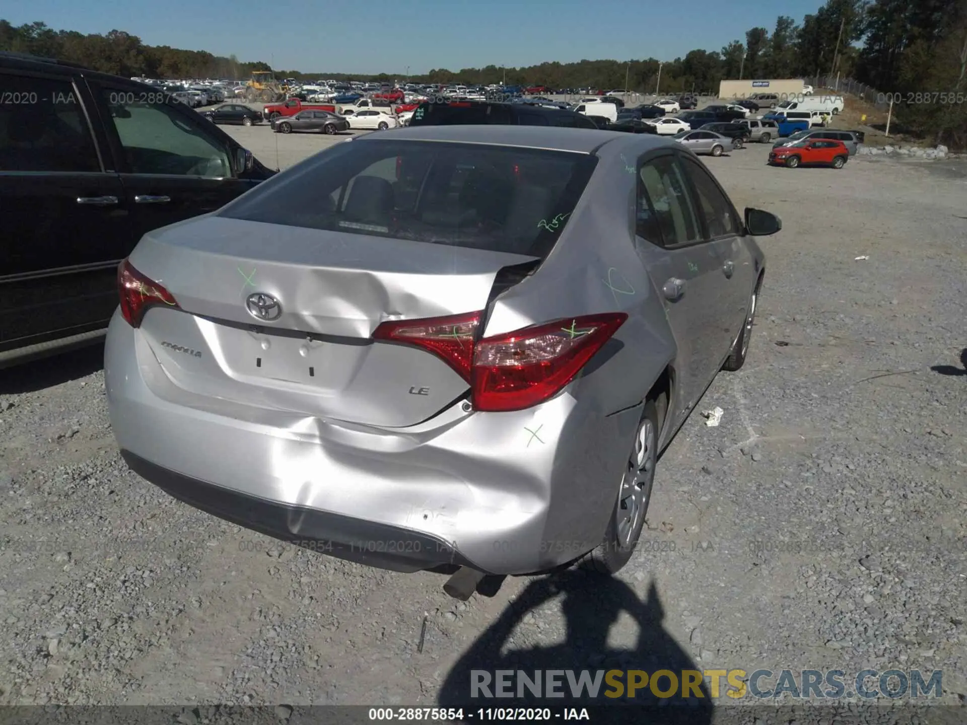 6 Photograph of a damaged car 5YFBURHE0KP917885 TOYOTA COROLLA 2019