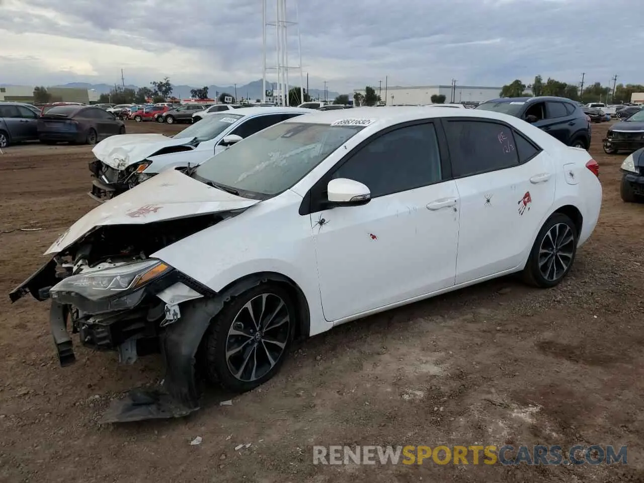 1 Фотография поврежденного автомобиля 5YFBURHE0KP919233 TOYOTA COROLLA 2019