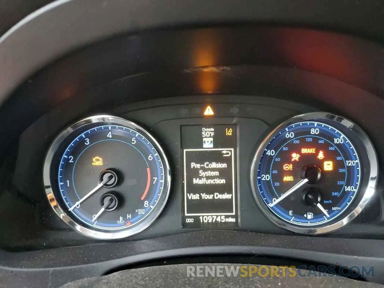9 Фотография поврежденного автомобиля 5YFBURHE0KP919233 TOYOTA COROLLA 2019