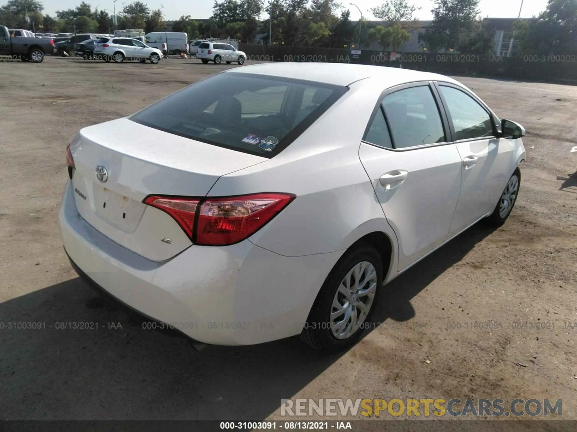 4 Photograph of a damaged car 5YFBURHE0KP921600 TOYOTA COROLLA 2019