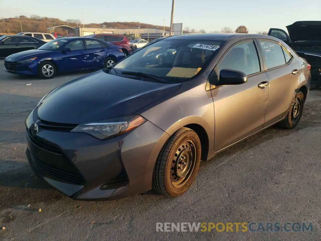 2 Photograph of a damaged car 5YFBURHE0KP922407 TOYOTA COROLLA 2019