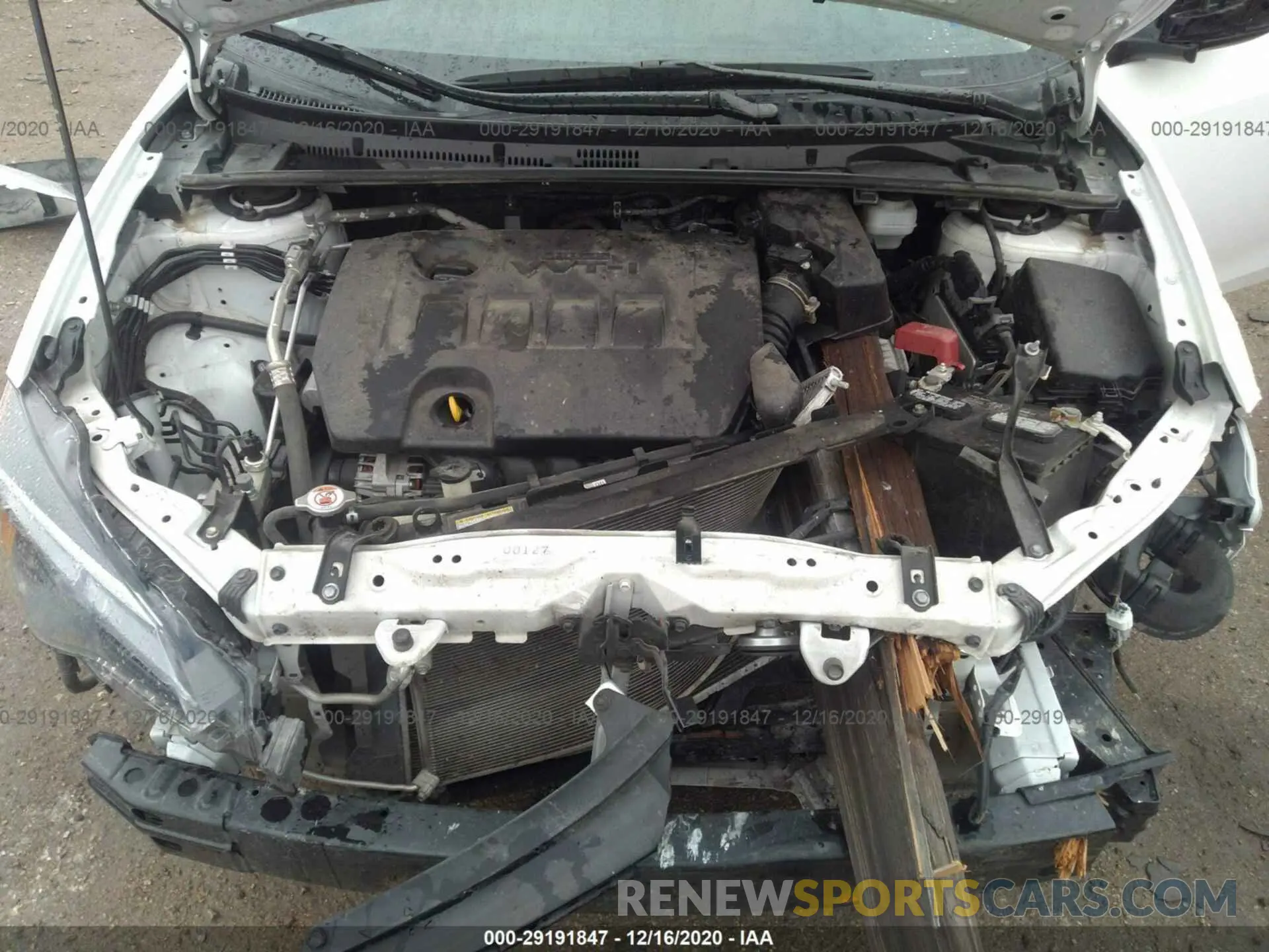 10 Photograph of a damaged car 5YFBURHE0KP925386 TOYOTA COROLLA 2019