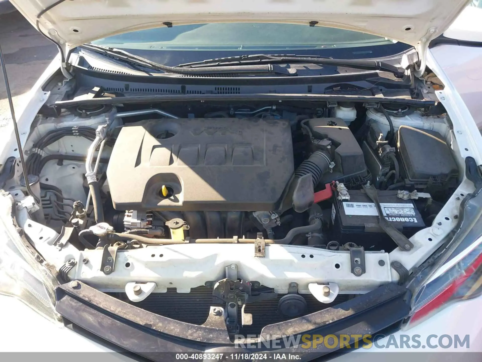 10 Photograph of a damaged car 5YFBURHE0KP935772 TOYOTA COROLLA 2019