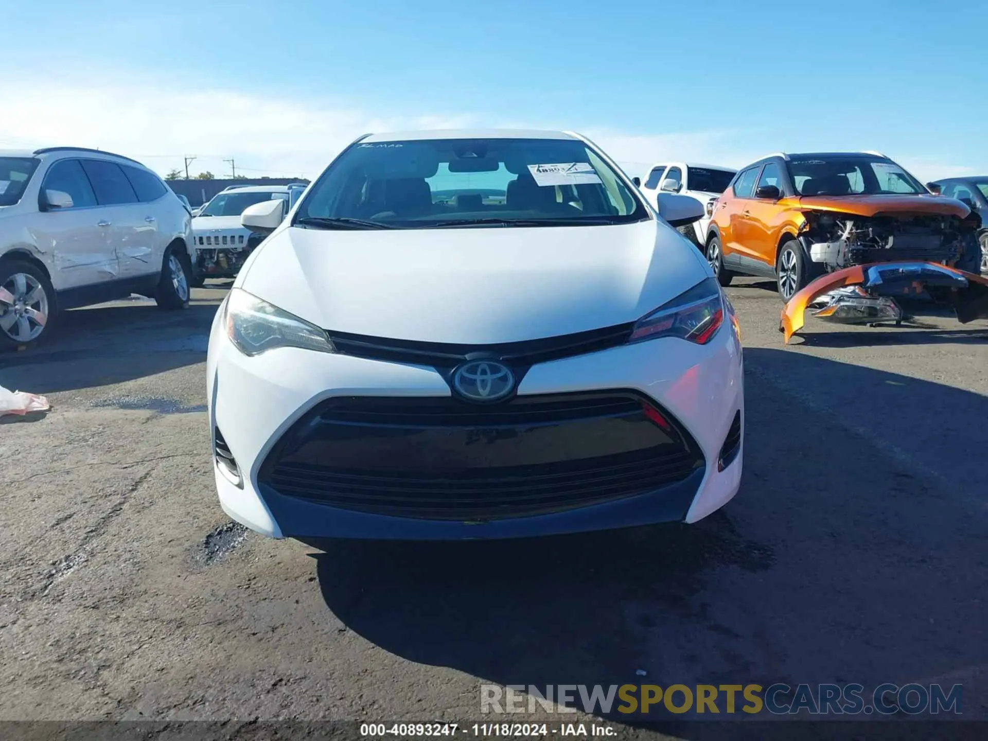 12 Photograph of a damaged car 5YFBURHE0KP935772 TOYOTA COROLLA 2019