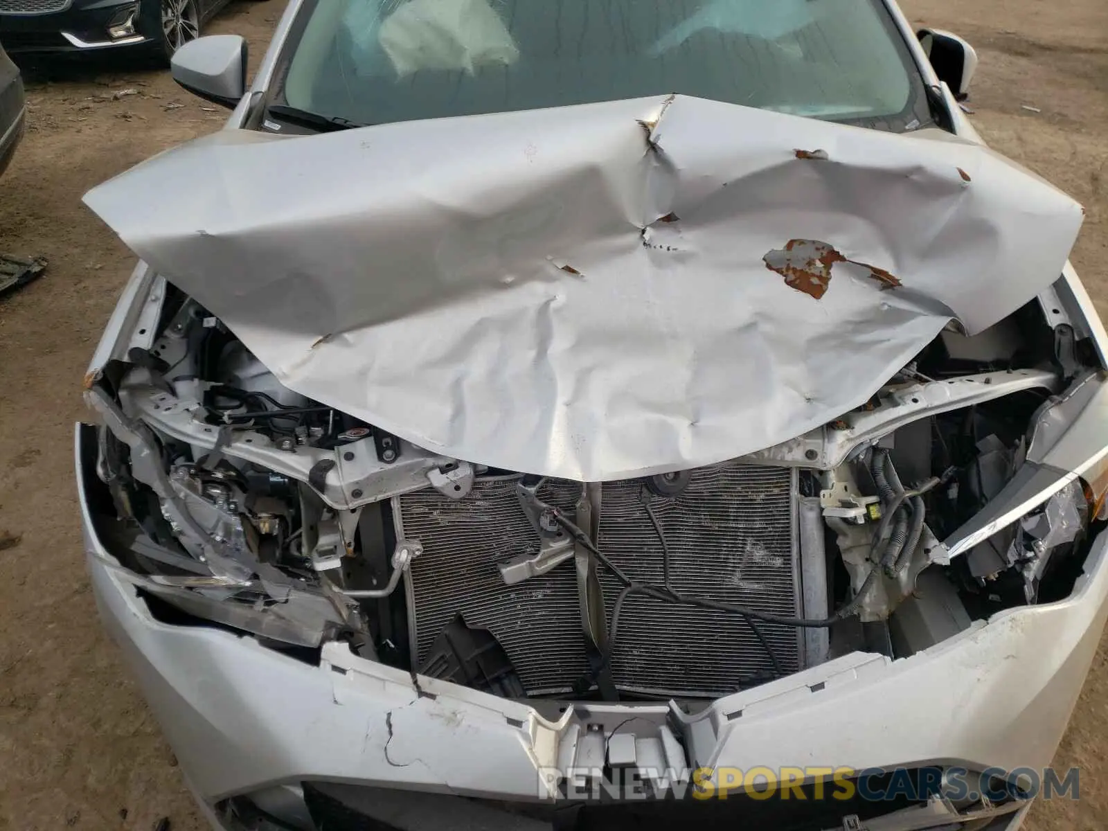 7 Photograph of a damaged car 5YFBURHE0KP936761 TOYOTA COROLLA 2019
