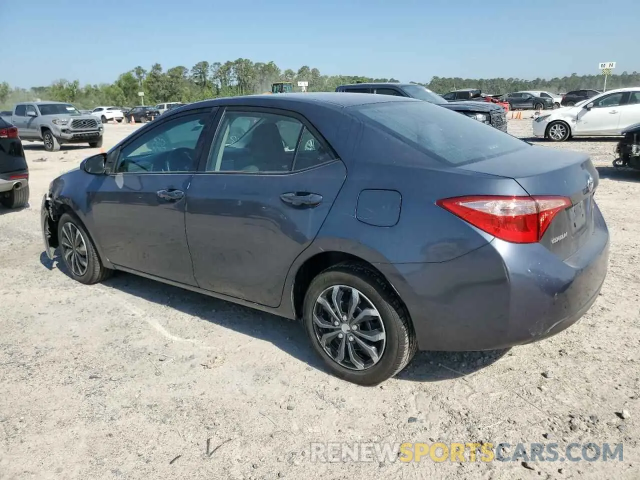 2 Photograph of a damaged car 5YFBURHE0KP937893 TOYOTA COROLLA 2019