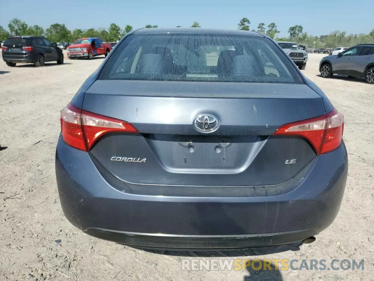 6 Photograph of a damaged car 5YFBURHE0KP937893 TOYOTA COROLLA 2019
