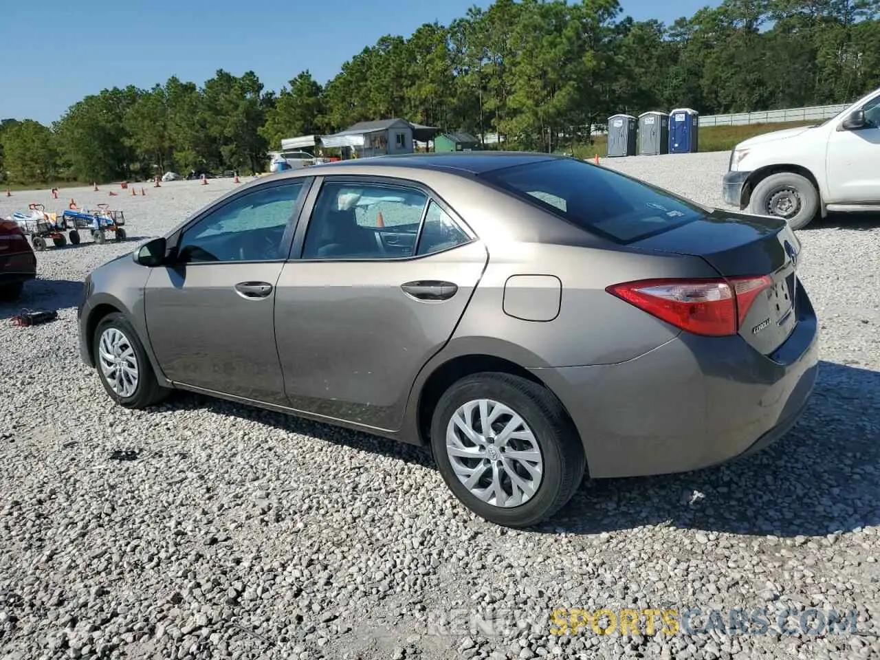 2 Photograph of a damaged car 5YFBURHE0KP939191 TOYOTA COROLLA 2019