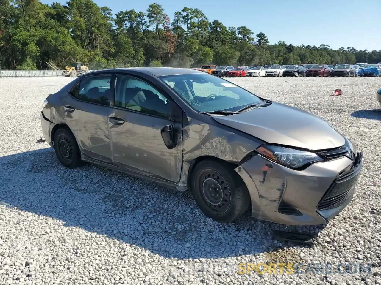4 Photograph of a damaged car 5YFBURHE0KP939191 TOYOTA COROLLA 2019