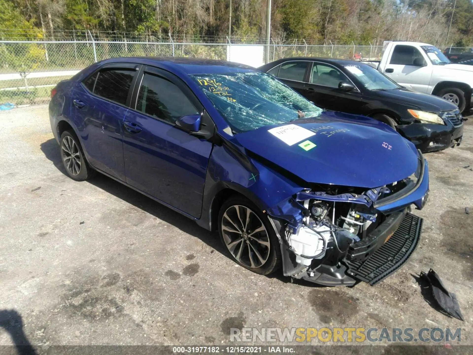 1 Photograph of a damaged car 5YFBURHE0KP941927 TOYOTA COROLLA 2019
