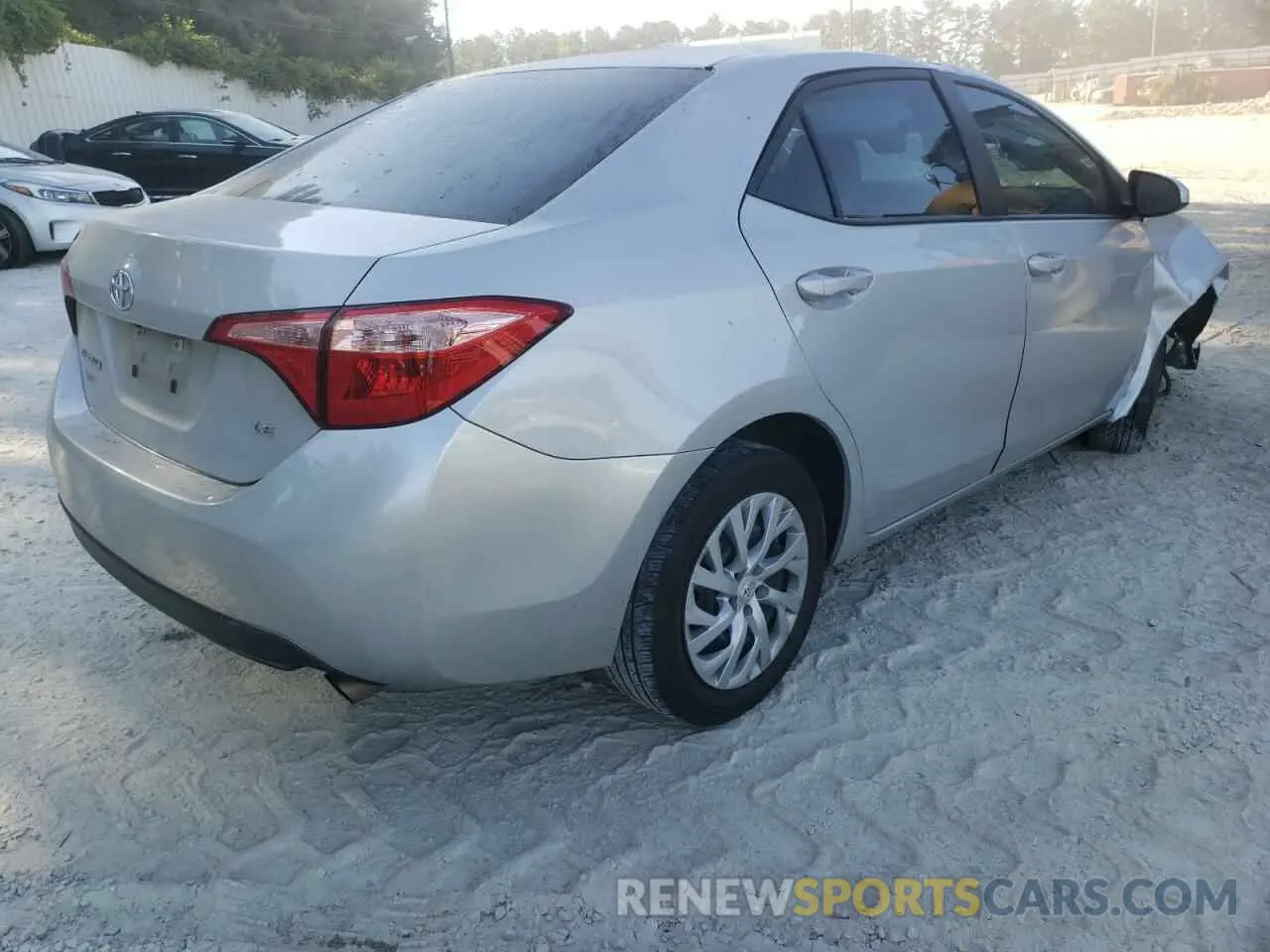 4 Photograph of a damaged car 5YFBURHE0KP944553 TOYOTA COROLLA 2019