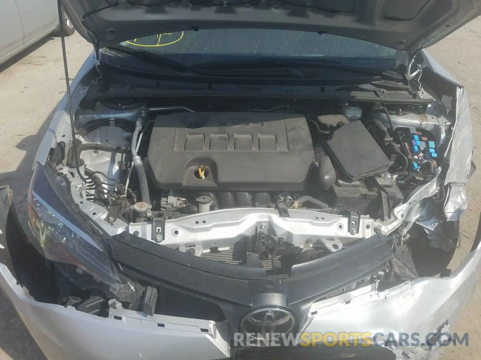 7 Photograph of a damaged car 5YFBURHE1KP861147 TOYOTA COROLLA 2019