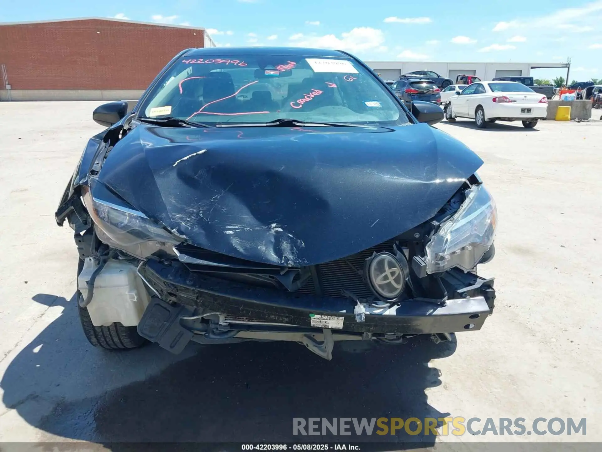 13 Фотография поврежденного автомобиля 5YFBURHE1KP862976 TOYOTA COROLLA 2019