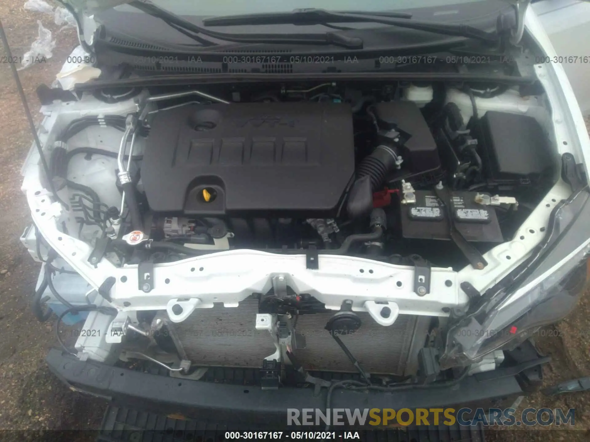 10 Photograph of a damaged car 5YFBURHE1KP872021 TOYOTA COROLLA 2019