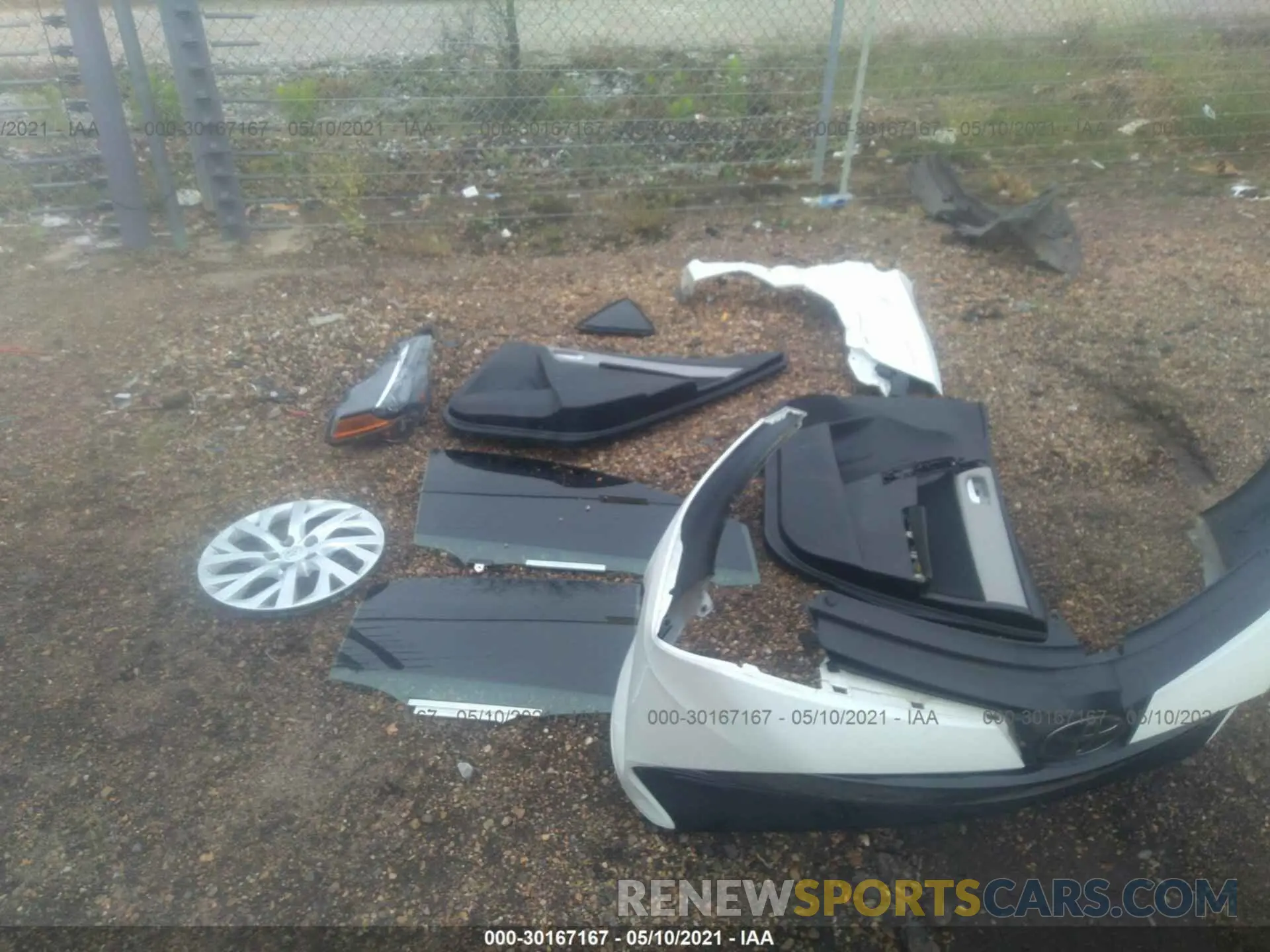 12 Photograph of a damaged car 5YFBURHE1KP872021 TOYOTA COROLLA 2019