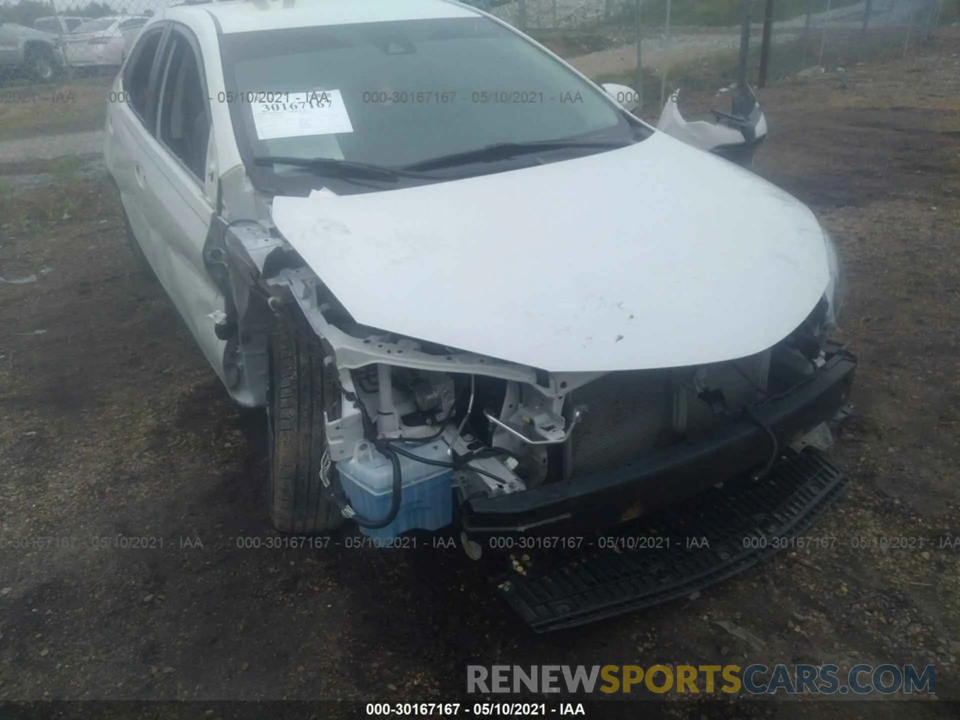 6 Photograph of a damaged car 5YFBURHE1KP872021 TOYOTA COROLLA 2019
