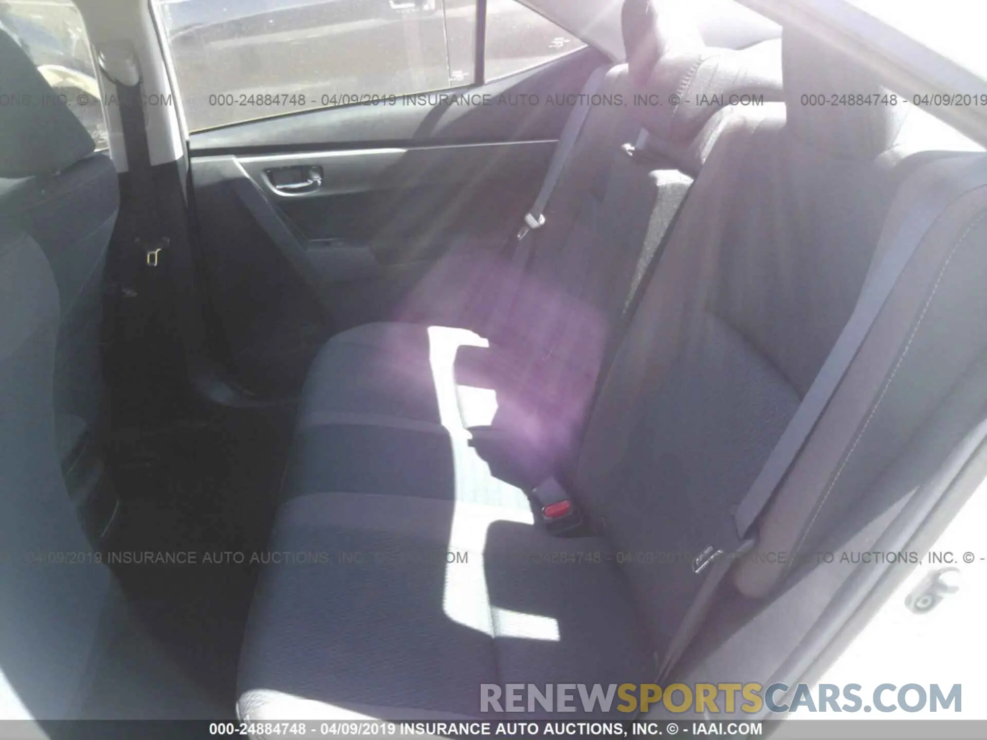 8 Photograph of a damaged car 5YFBURHE1KP872875 TOYOTA COROLLA 2019