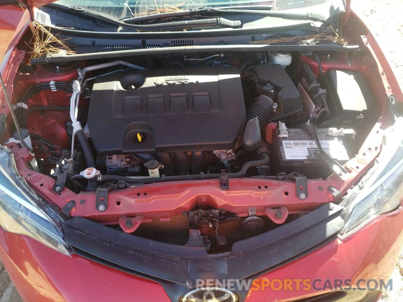 7 Photograph of a damaged car 5YFBURHE1KP875470 TOYOTA COROLLA 2019