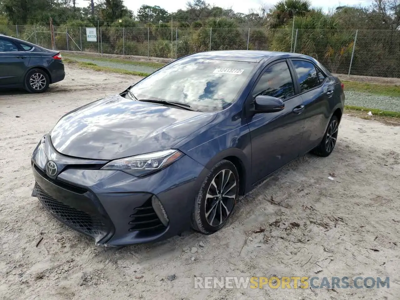 2 Photograph of a damaged car 5YFBURHE1KP875484 TOYOTA COROLLA 2019