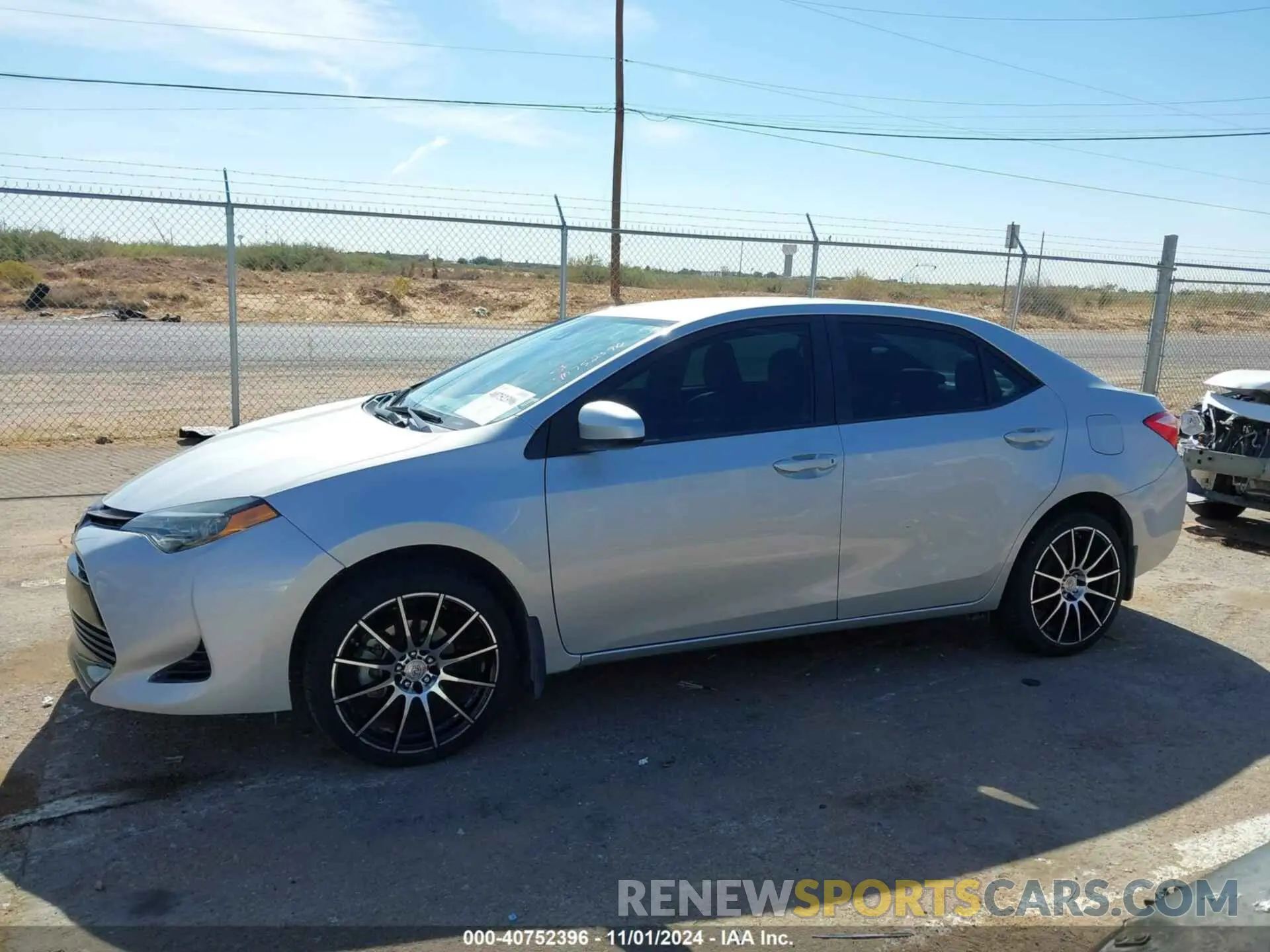 14 Photograph of a damaged car 5YFBURHE1KP876330 TOYOTA COROLLA 2019