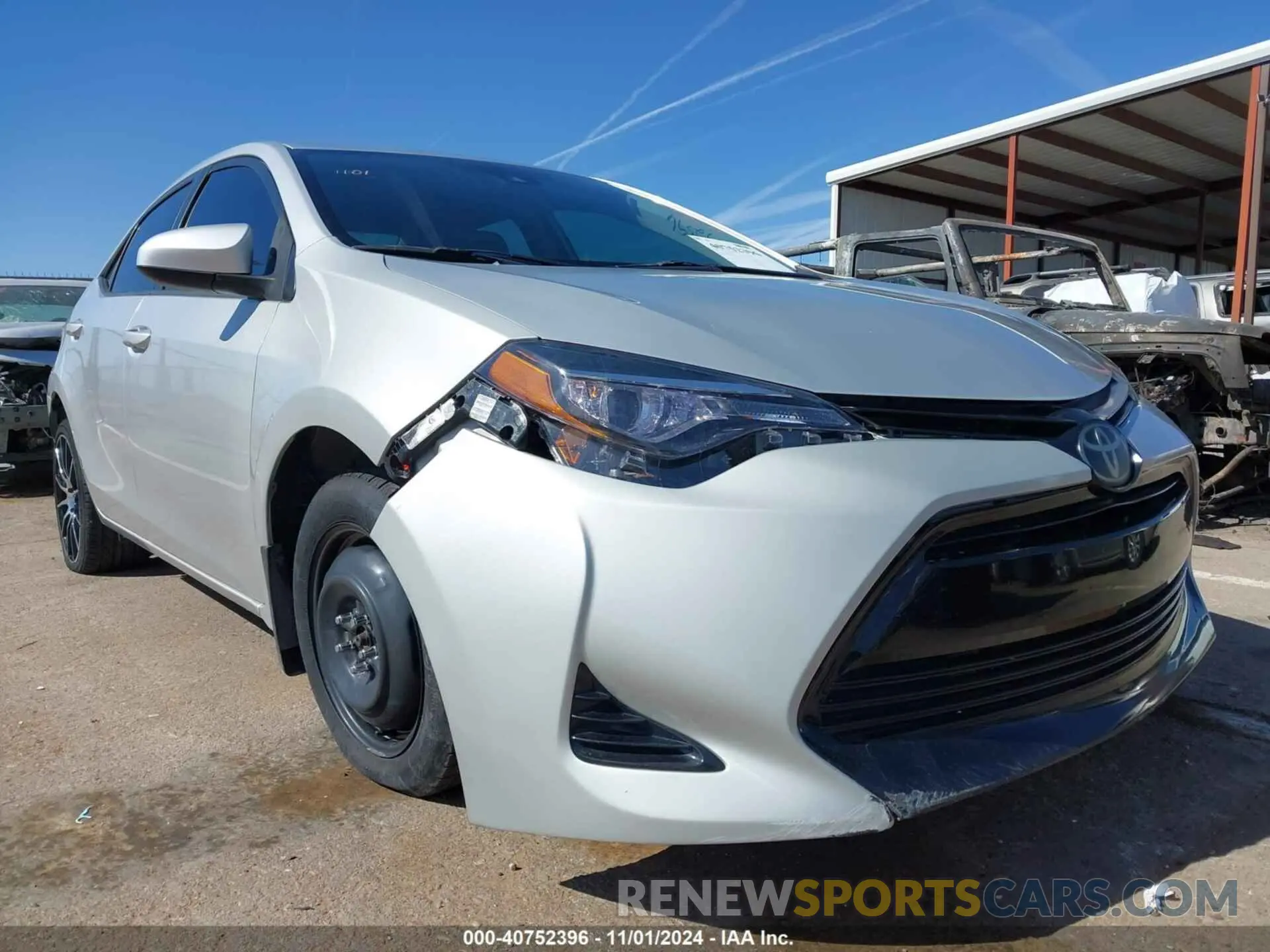 6 Photograph of a damaged car 5YFBURHE1KP876330 TOYOTA COROLLA 2019