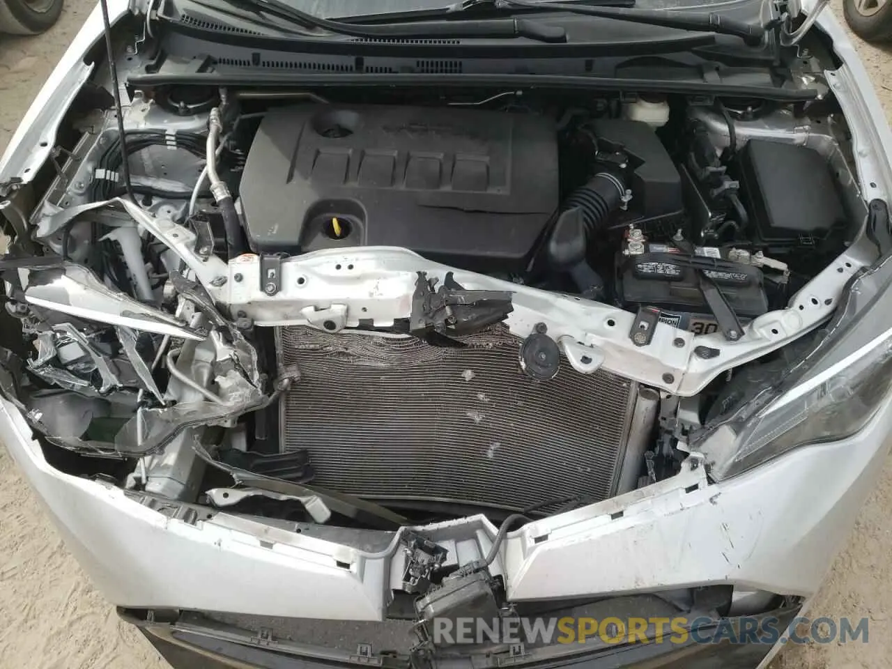 7 Photograph of a damaged car 5YFBURHE1KP878739 TOYOTA COROLLA 2019