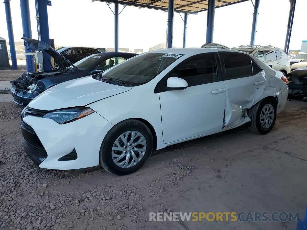 1 Photograph of a damaged car 5YFBURHE1KP879633 TOYOTA COROLLA 2019