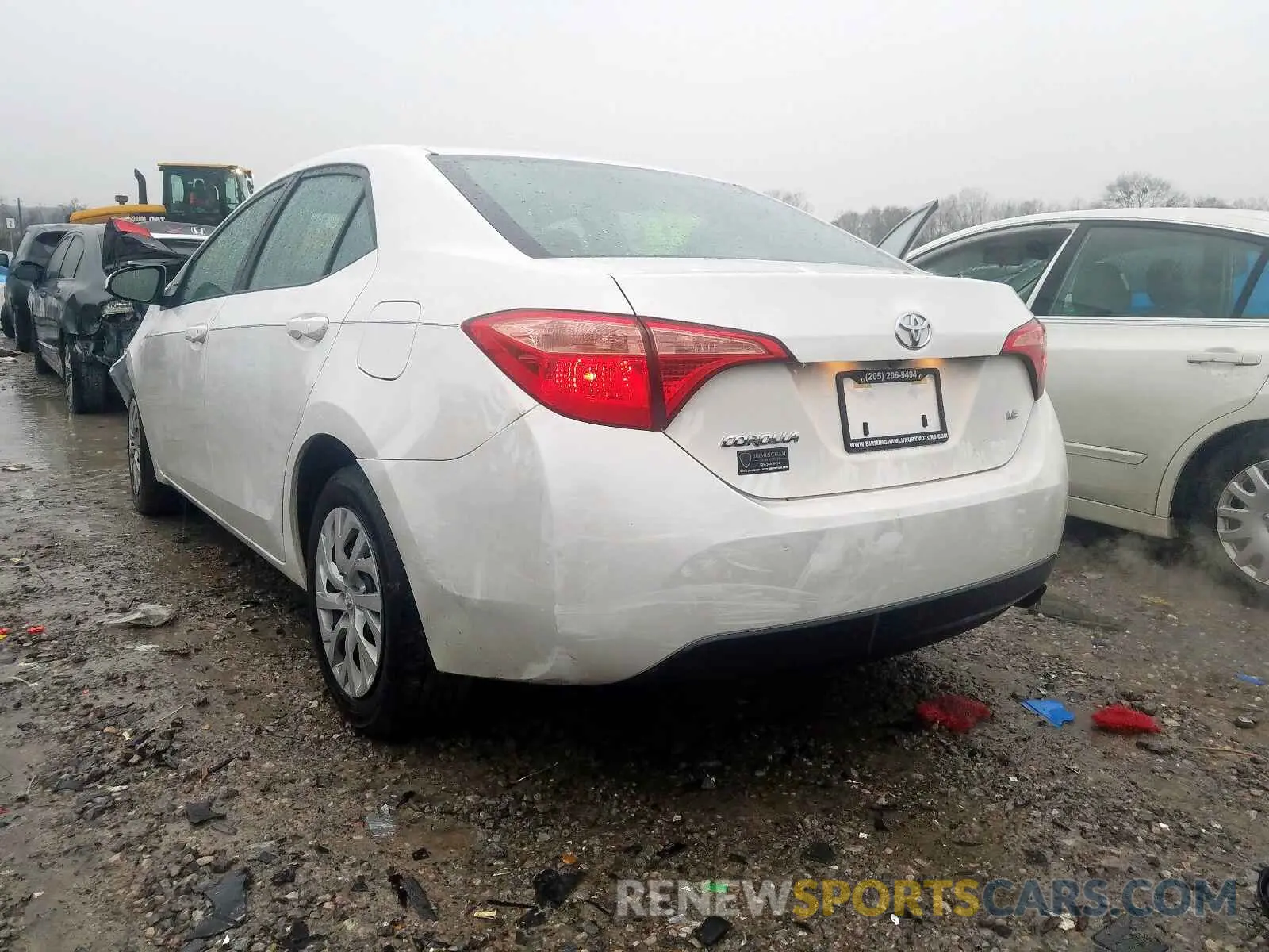 3 Photograph of a damaged car 5YFBURHE1KP883004 TOYOTA COROLLA 2019