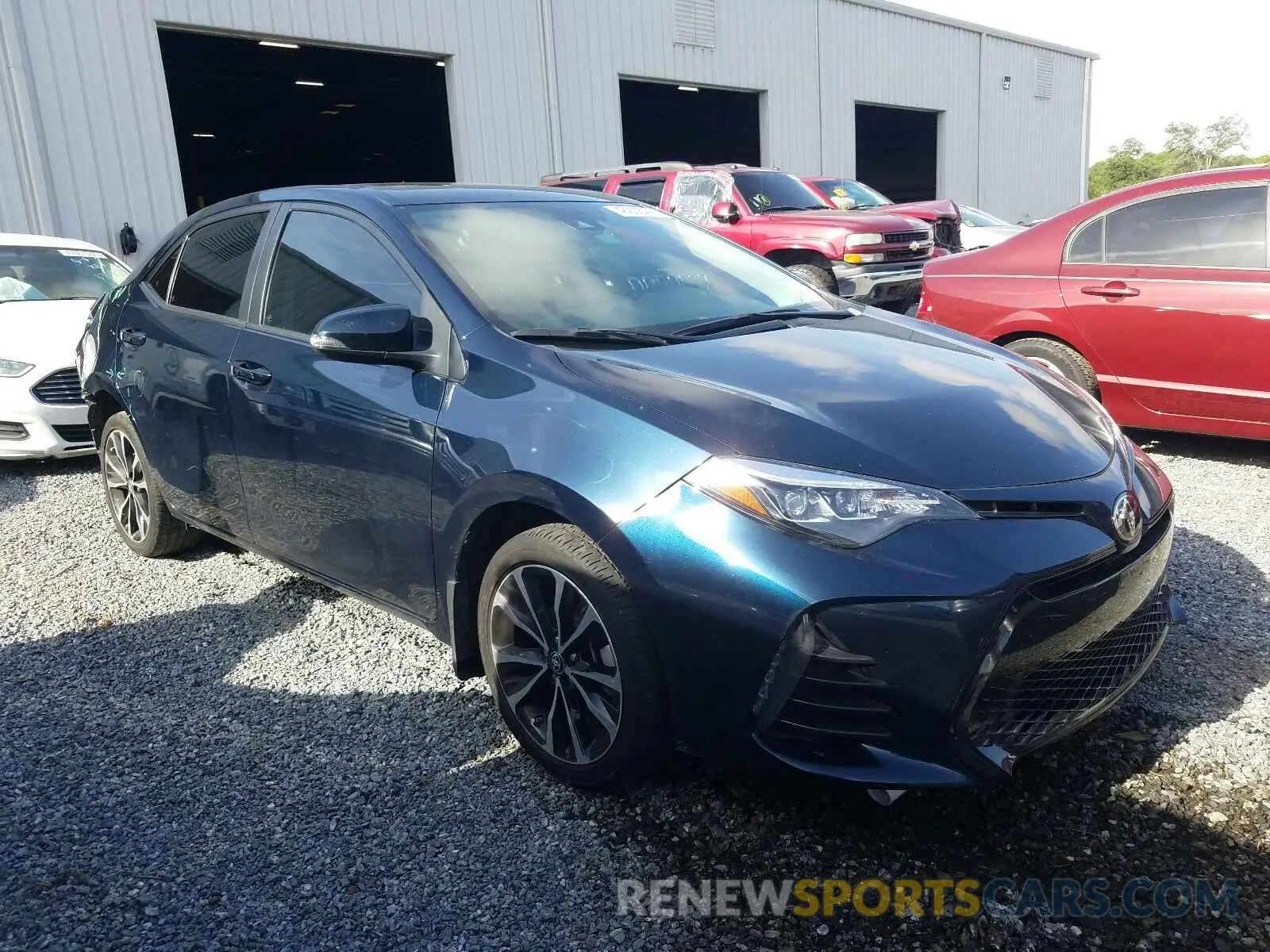 1 Photograph of a damaged car 5YFBURHE1KP884895 TOYOTA COROLLA 2019