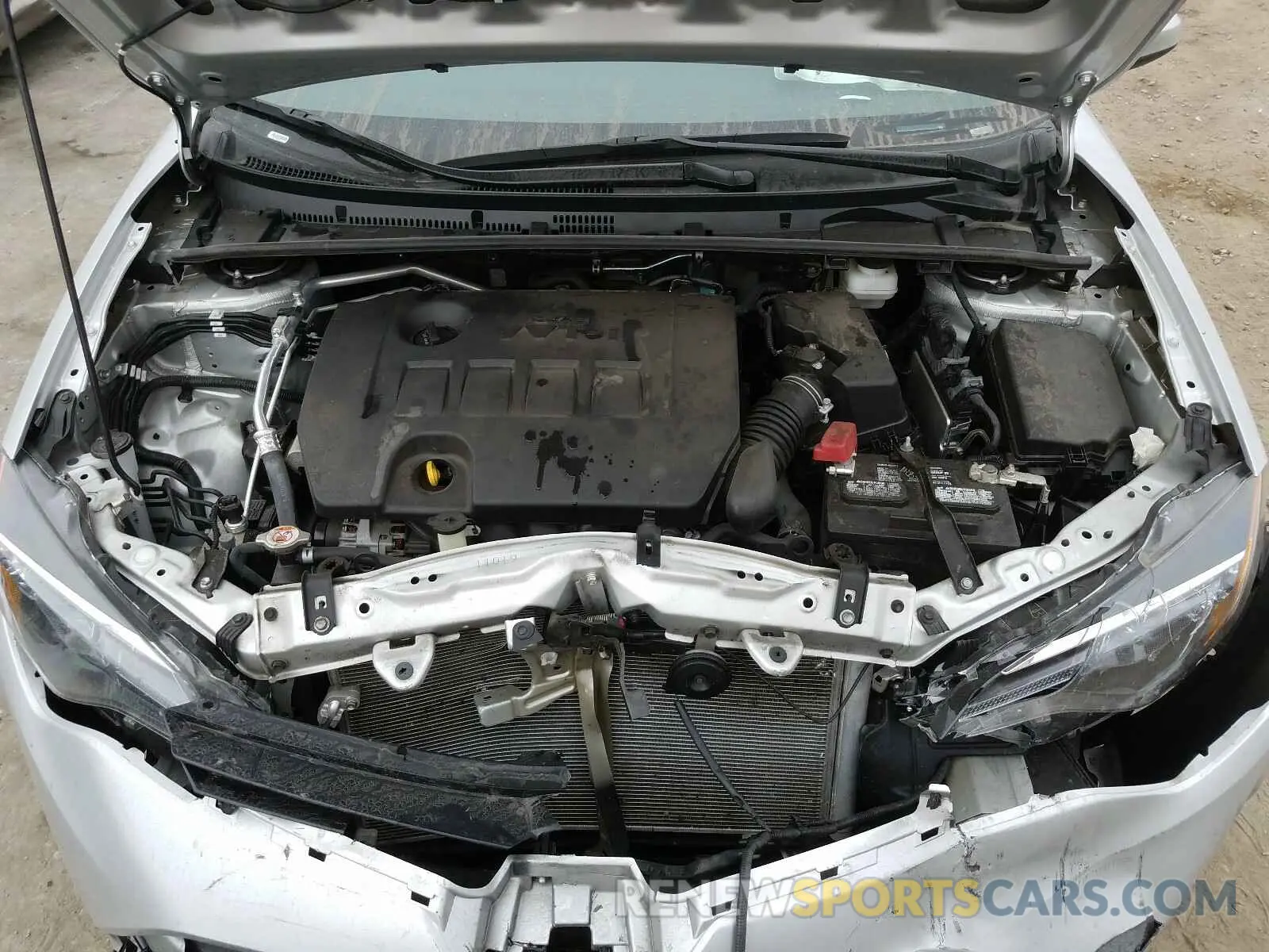 7 Photograph of a damaged car 5YFBURHE1KP886386 TOYOTA COROLLA 2019