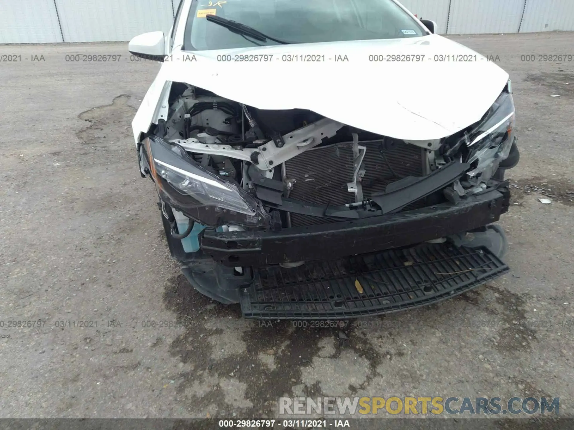 6 Photograph of a damaged car 5YFBURHE1KP886551 TOYOTA COROLLA 2019
