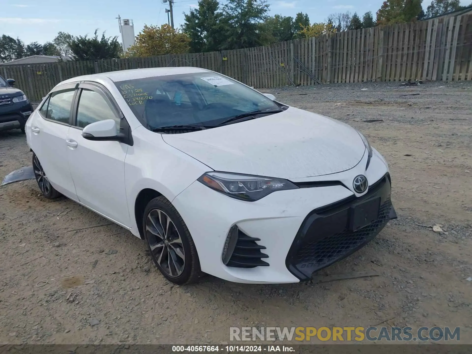 1 Фотография поврежденного автомобиля 5YFBURHE1KP891670 TOYOTA COROLLA 2019