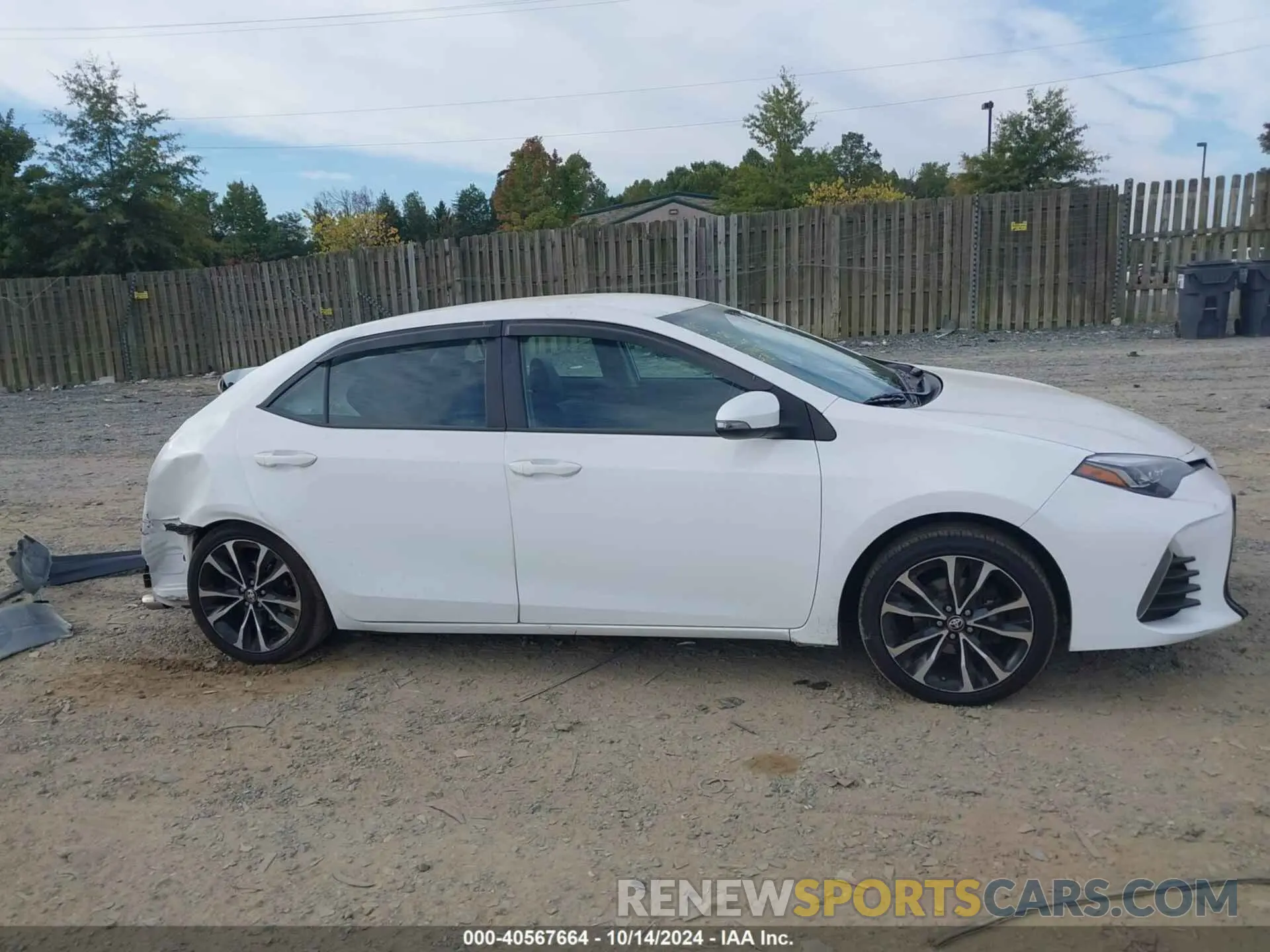13 Фотография поврежденного автомобиля 5YFBURHE1KP891670 TOYOTA COROLLA 2019