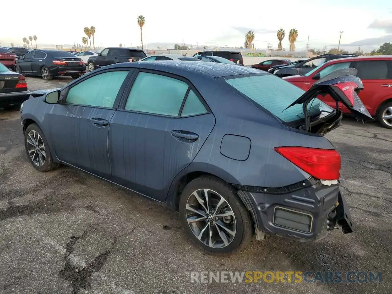 2 Photograph of a damaged car 5YFBURHE1KP896531 TOYOTA COROLLA 2019