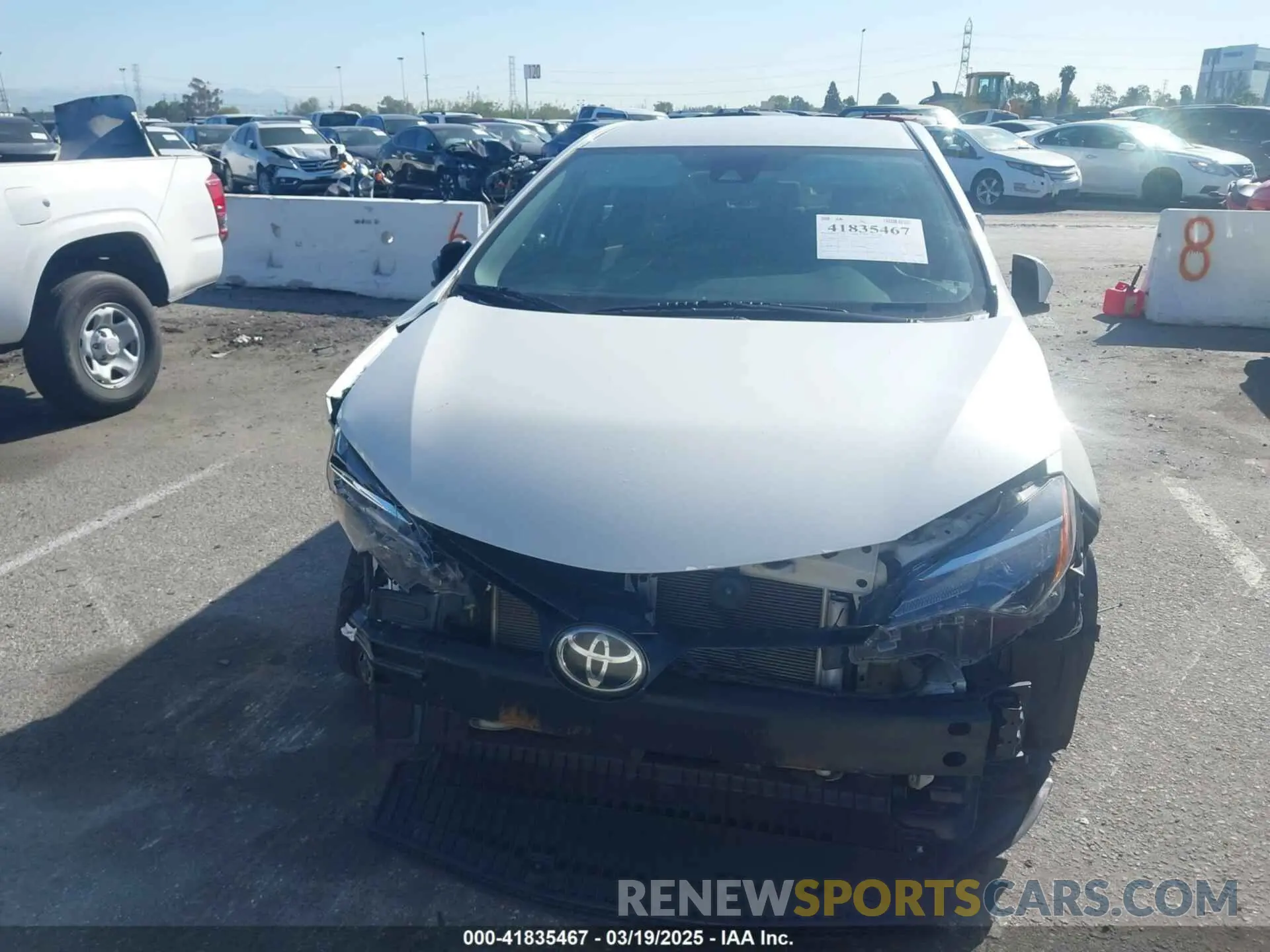 12 Photograph of a damaged car 5YFBURHE1KP898179 TOYOTA COROLLA 2019
