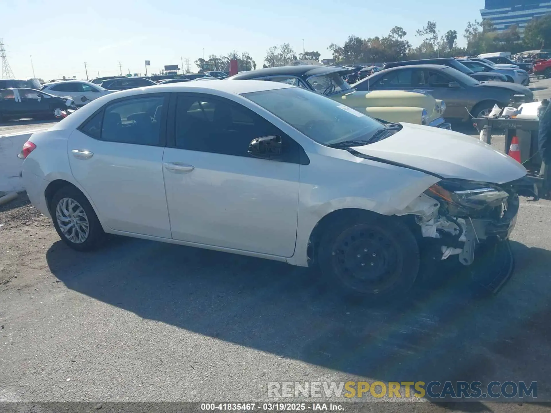 13 Photograph of a damaged car 5YFBURHE1KP898179 TOYOTA COROLLA 2019