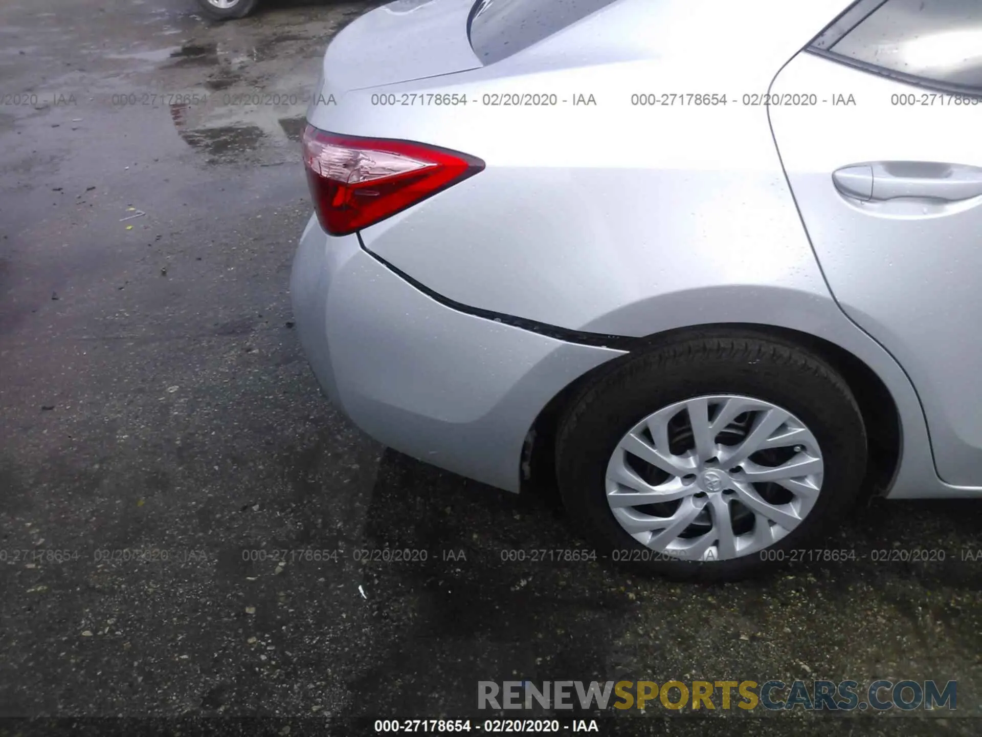 6 Photograph of a damaged car 5YFBURHE1KP901355 TOYOTA COROLLA 2019