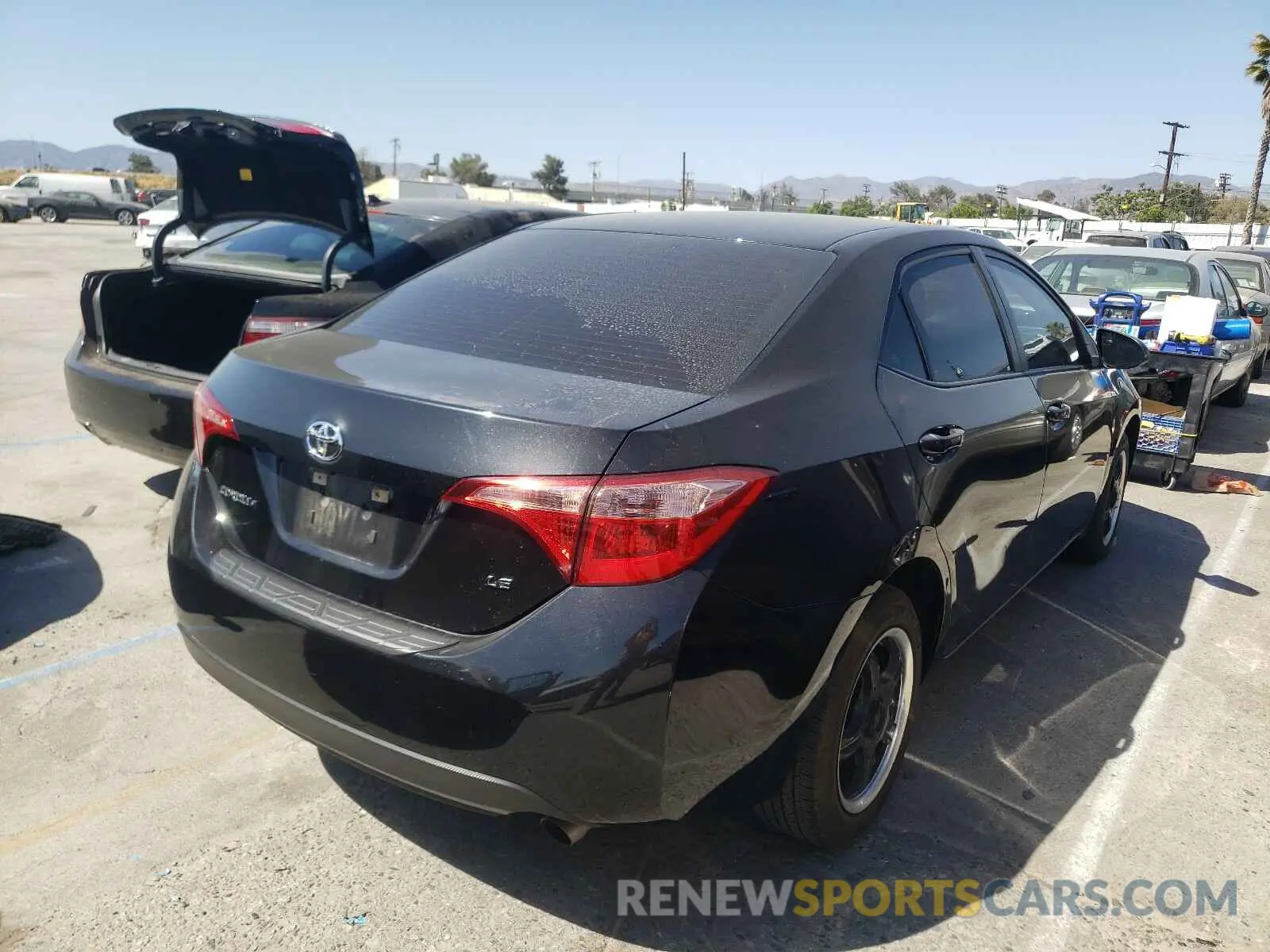 4 Photograph of a damaged car 5YFBURHE1KP914655 TOYOTA COROLLA 2019