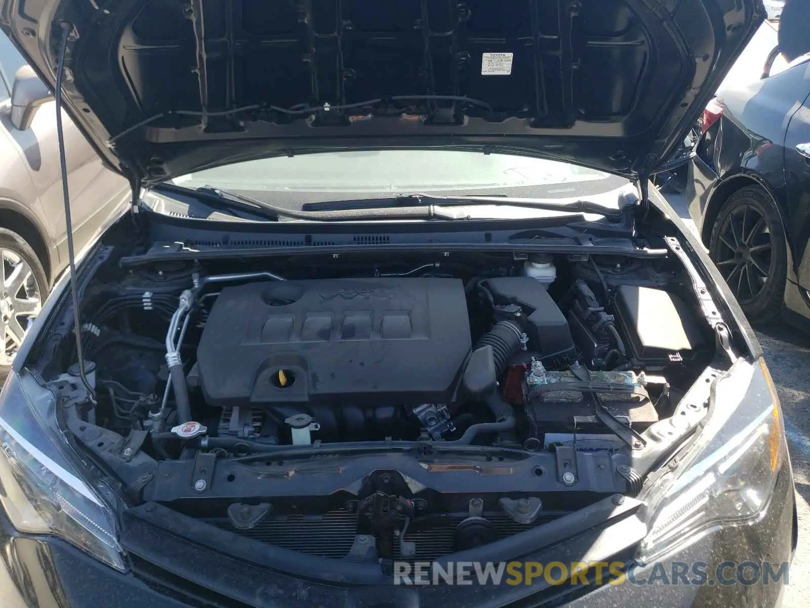 7 Photograph of a damaged car 5YFBURHE1KP914655 TOYOTA COROLLA 2019