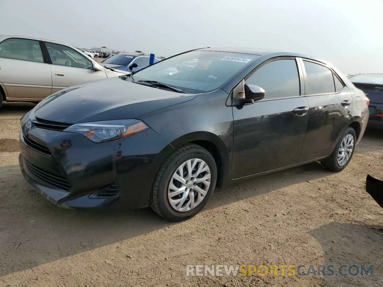 1 Фотография поврежденного автомобиля 5YFBURHE1KP915689 TOYOTA COROLLA 2019