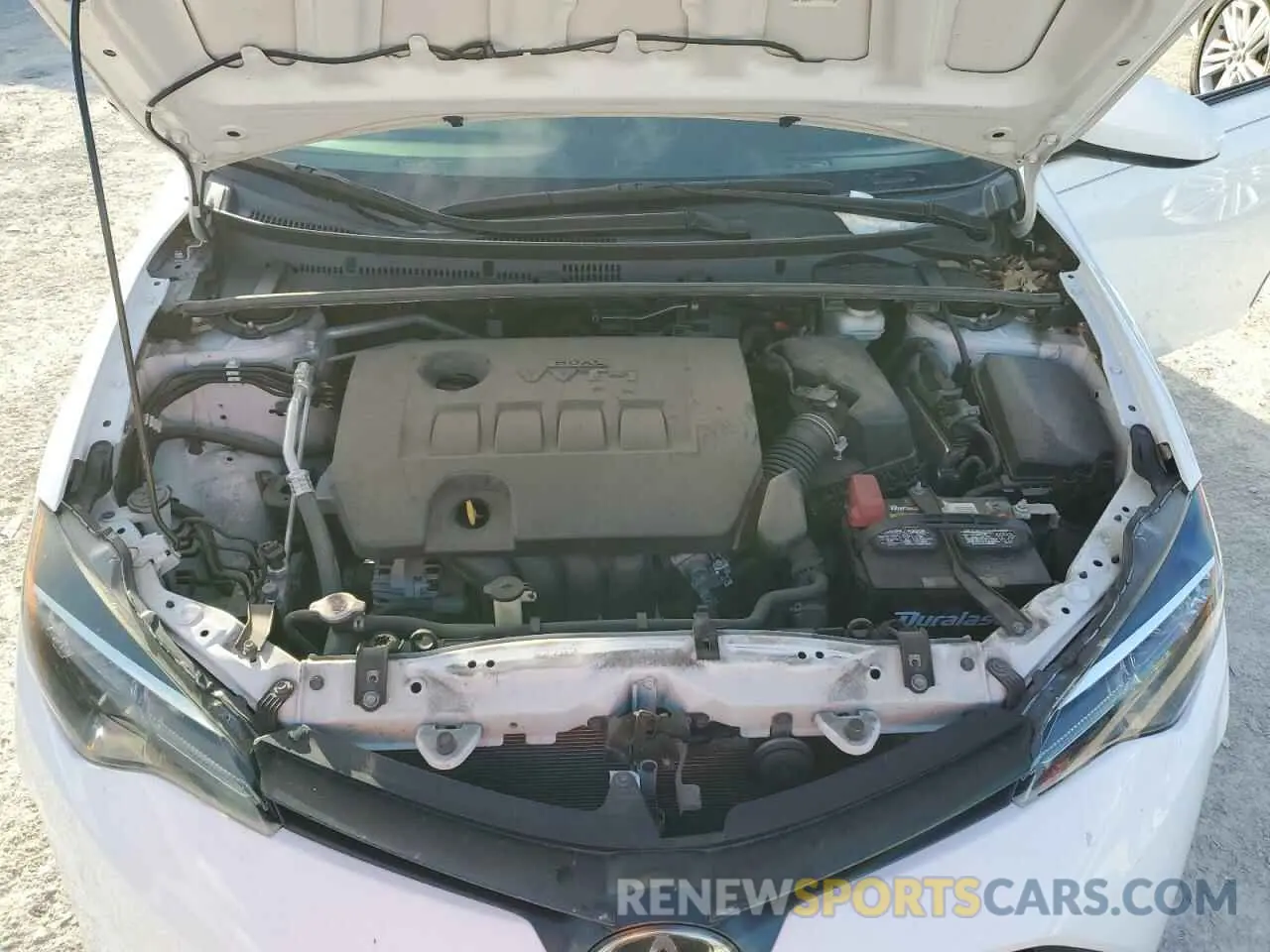 11 Photograph of a damaged car 5YFBURHE1KP917961 TOYOTA COROLLA 2019