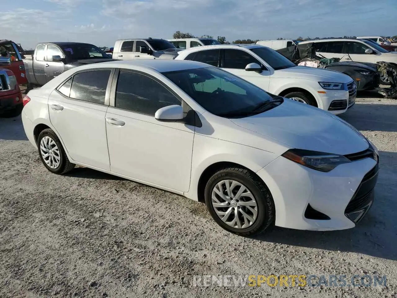 4 Photograph of a damaged car 5YFBURHE1KP917961 TOYOTA COROLLA 2019