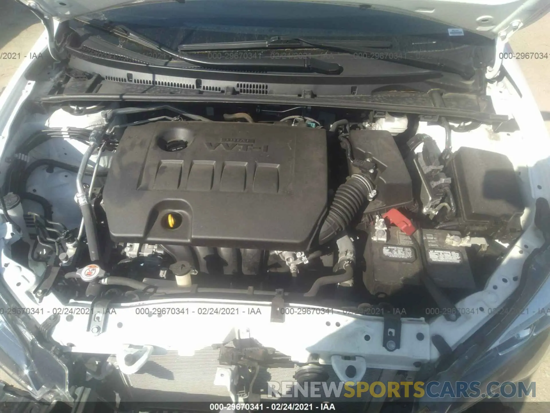 10 Photograph of a damaged car 5YFBURHE1KP918981 TOYOTA COROLLA 2019