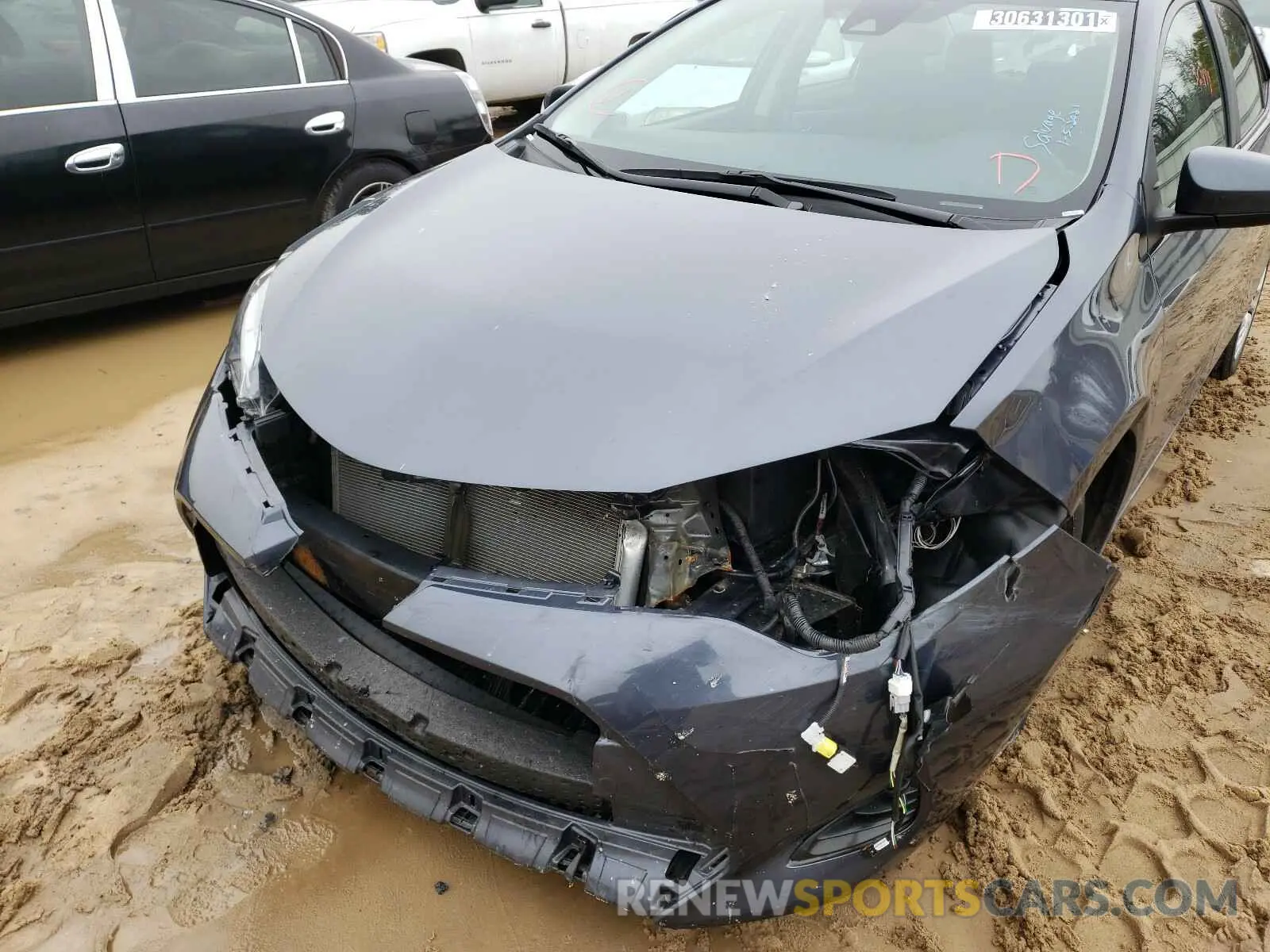 9 Photograph of a damaged car 5YFBURHE1KP919290 TOYOTA COROLLA 2019